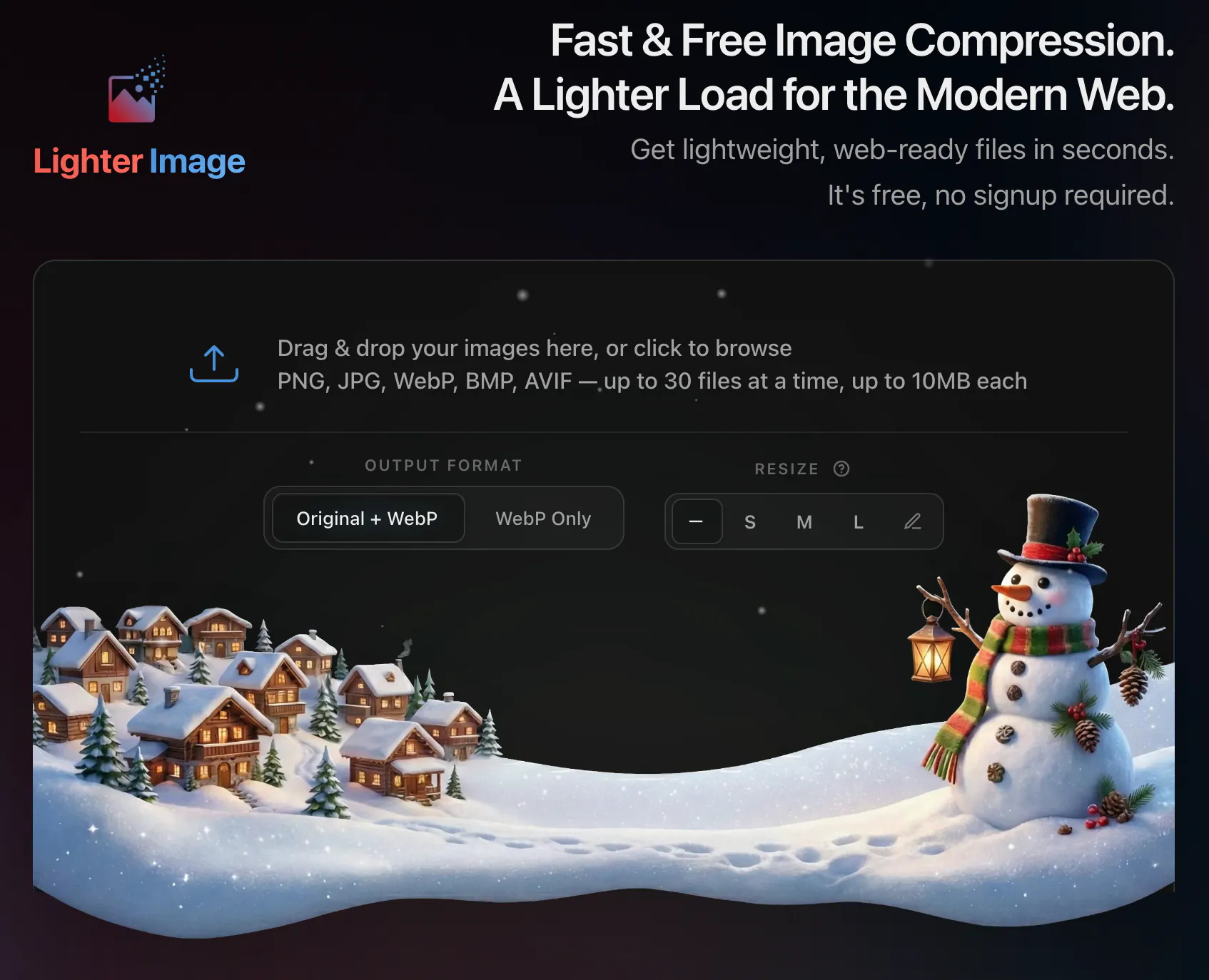 LighterImage Interface