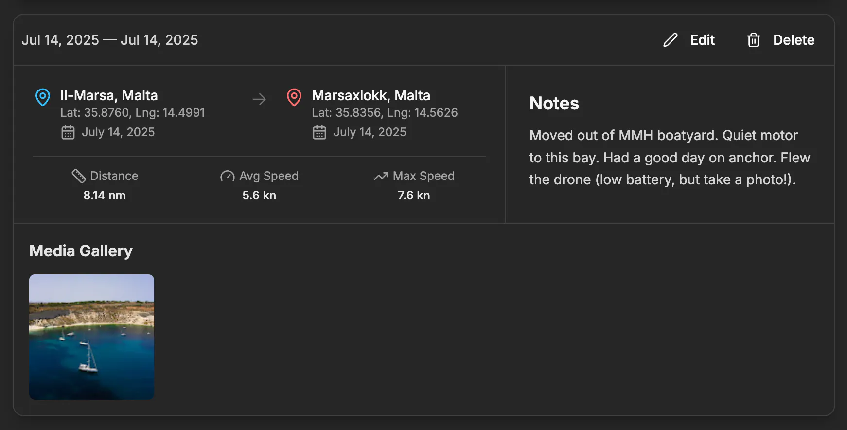 WanderNote — Digital logbook for adventurers